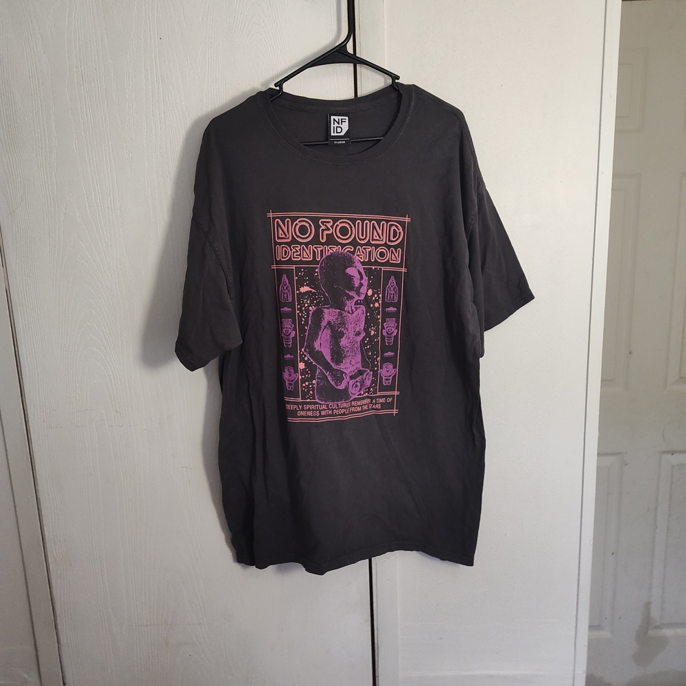 Men Or Woman's NFID Black T-Shirt